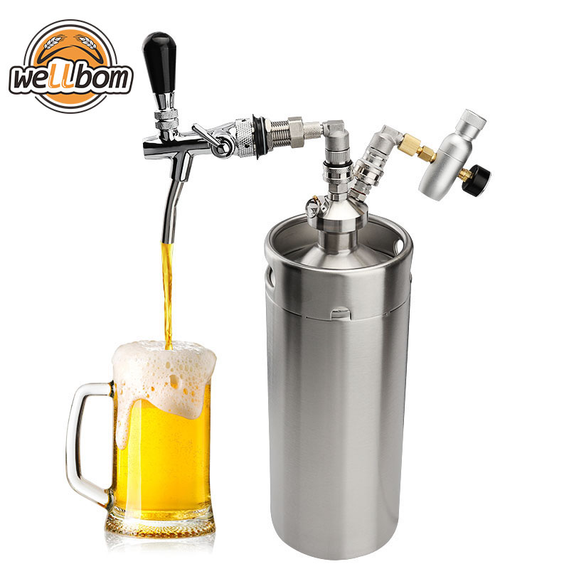 Stainless Steel Beer Dispenser 3.6L128oz Mini CO2 Regulator Beer Keg System Kit Homebrew Beer,Tumi - The official and most comprehensive assortment of travel, business, handbags, wallets and more.
